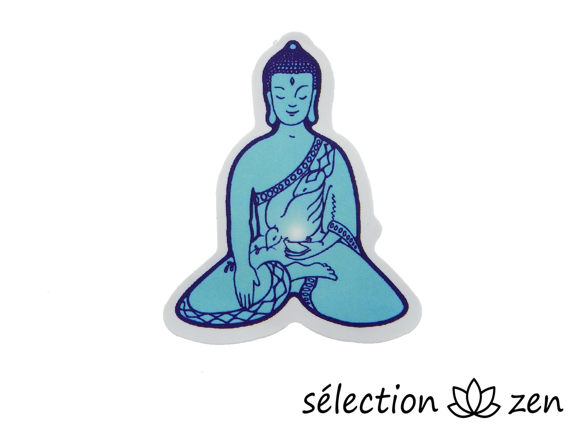 selection zen autocollant bouddha