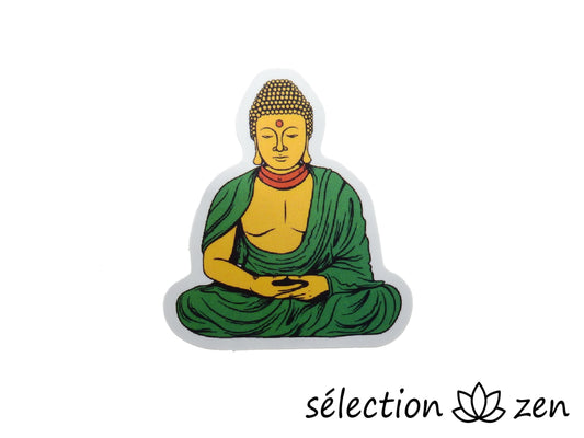 autocollant bouddha selection-zen