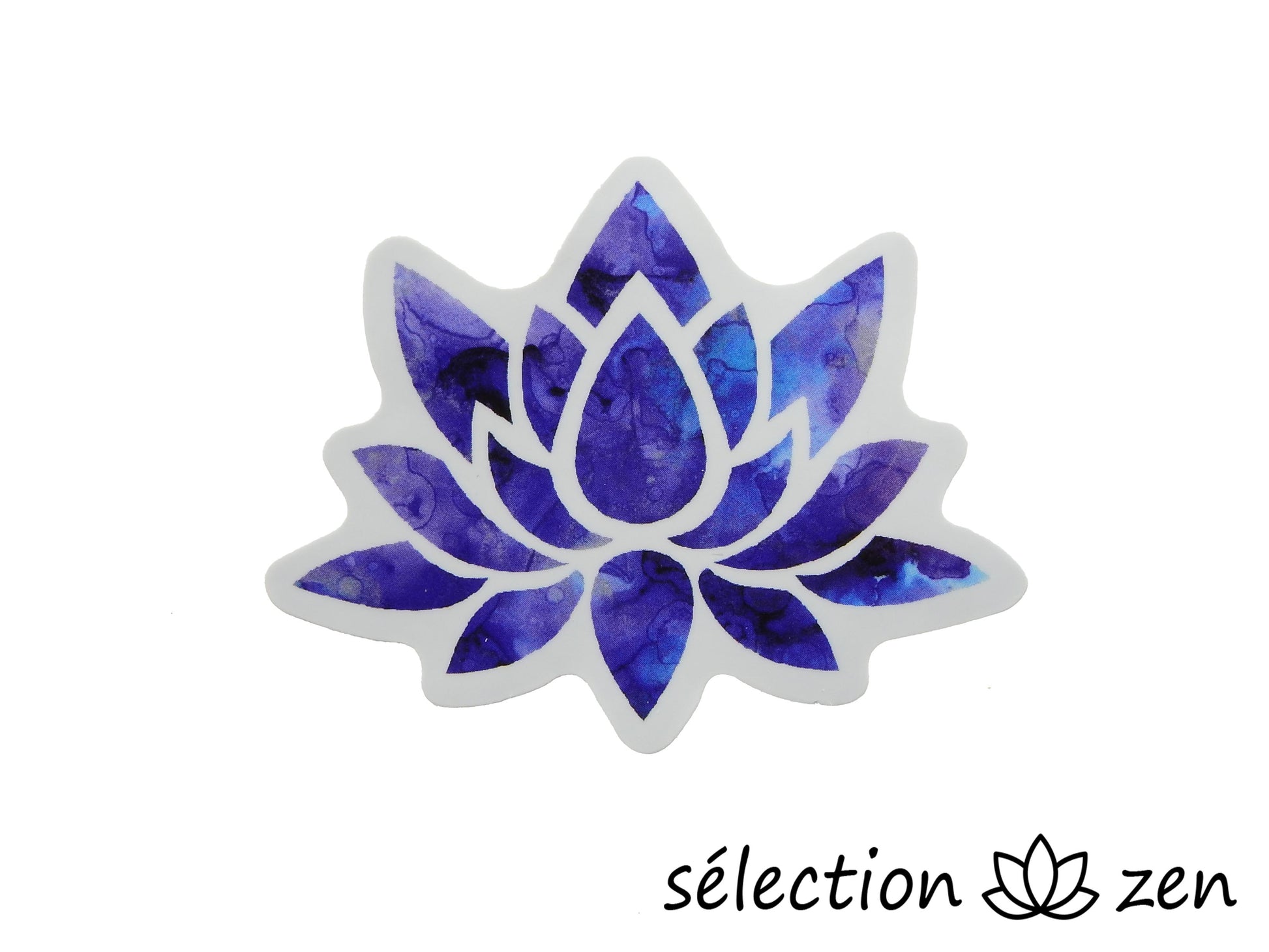 autocollant magnet frigo fleur de lotus selection-zen