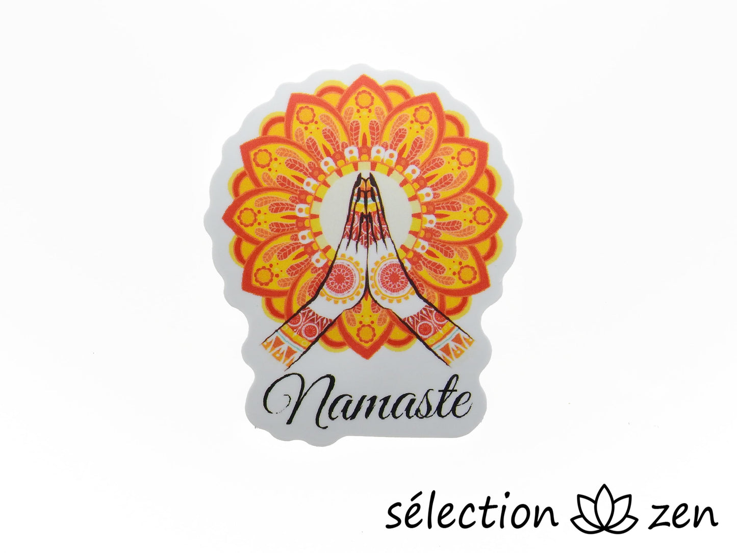 selection zen autocollant namaste