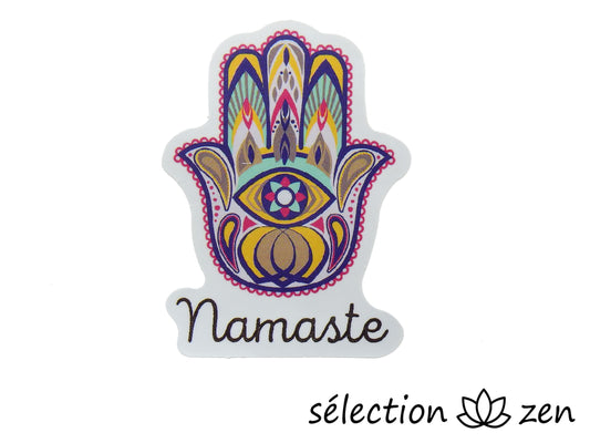 selection zen autocollant namaste