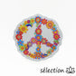 selection zen autocollant peace and love