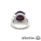 selection zen bague 17mm améthyste