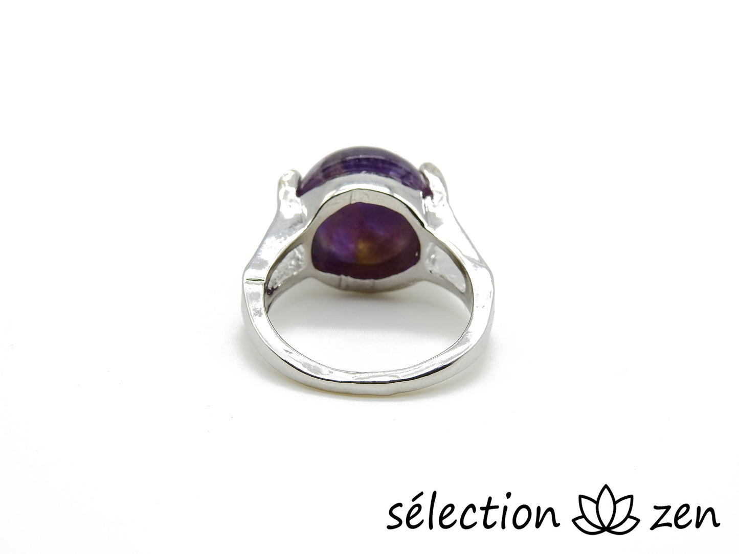 selection zen bague 17mm améthyste