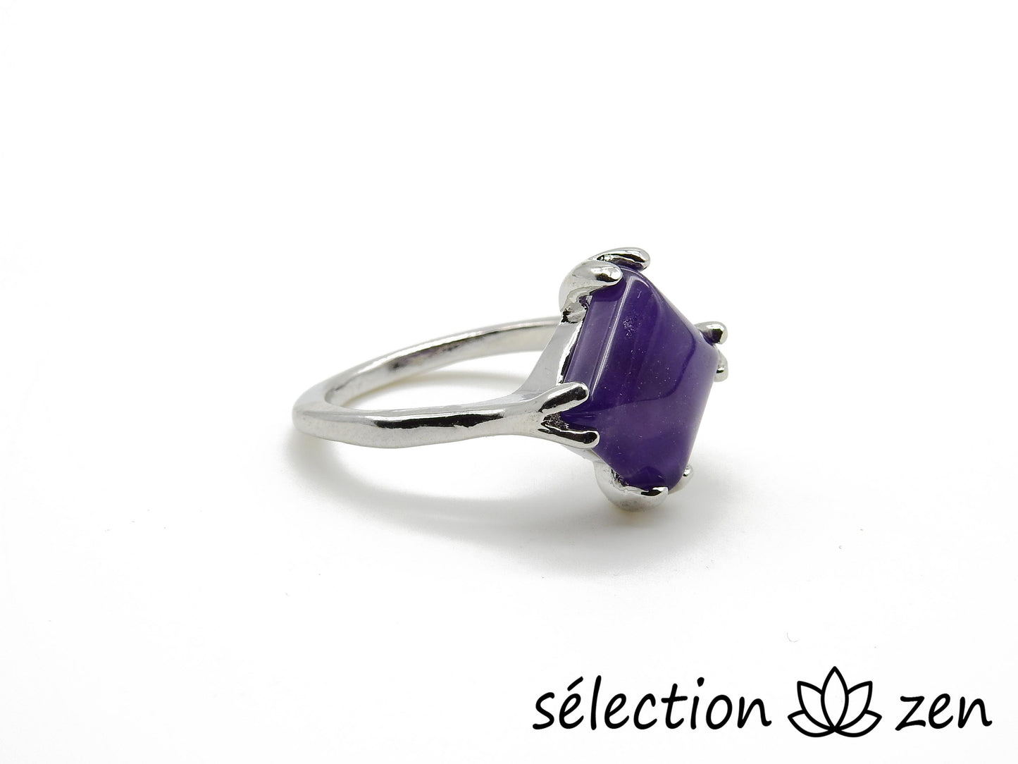 bague amethyste 17mm selection-zen