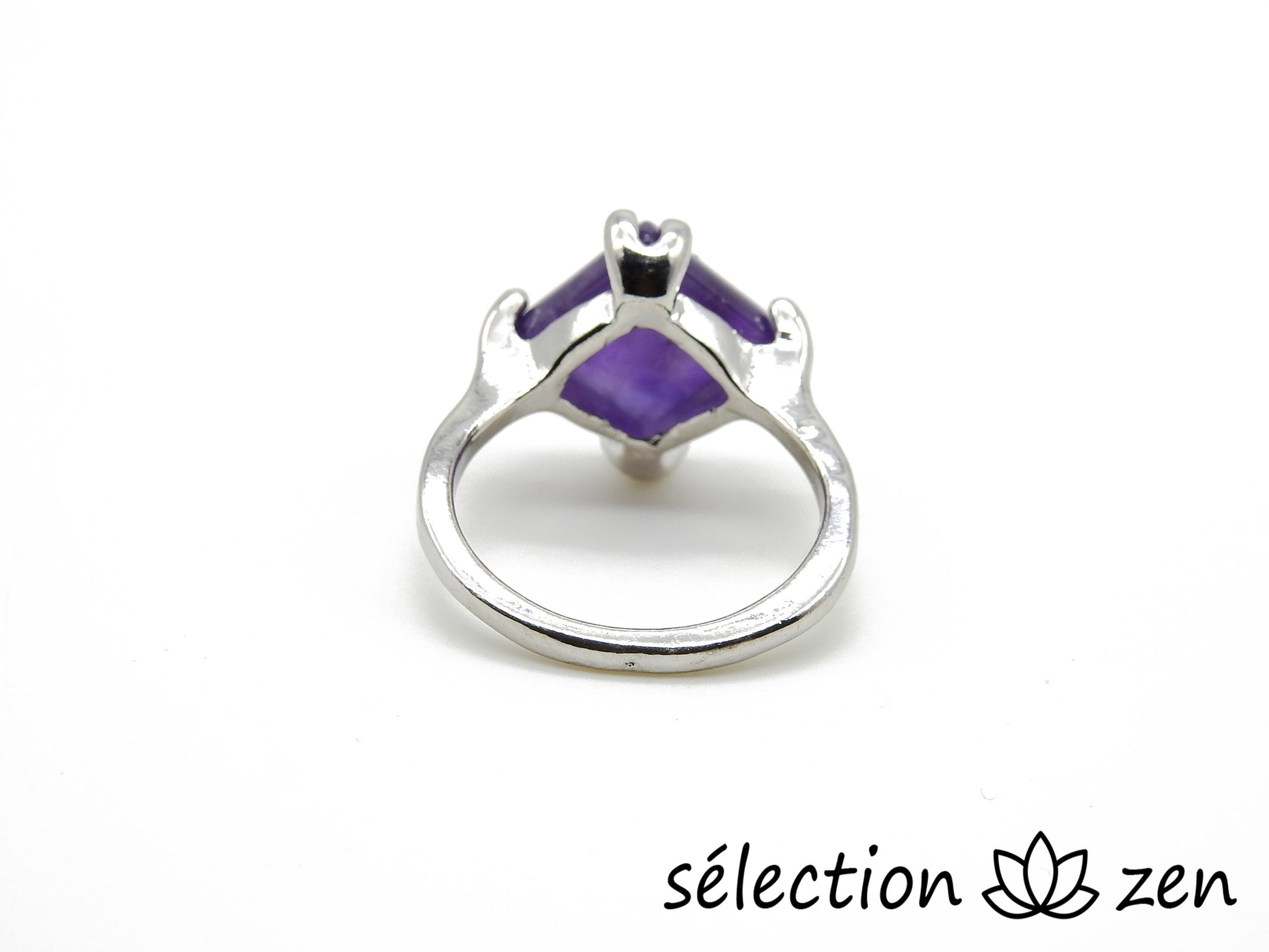 selection-zen bague améthyste 17mm