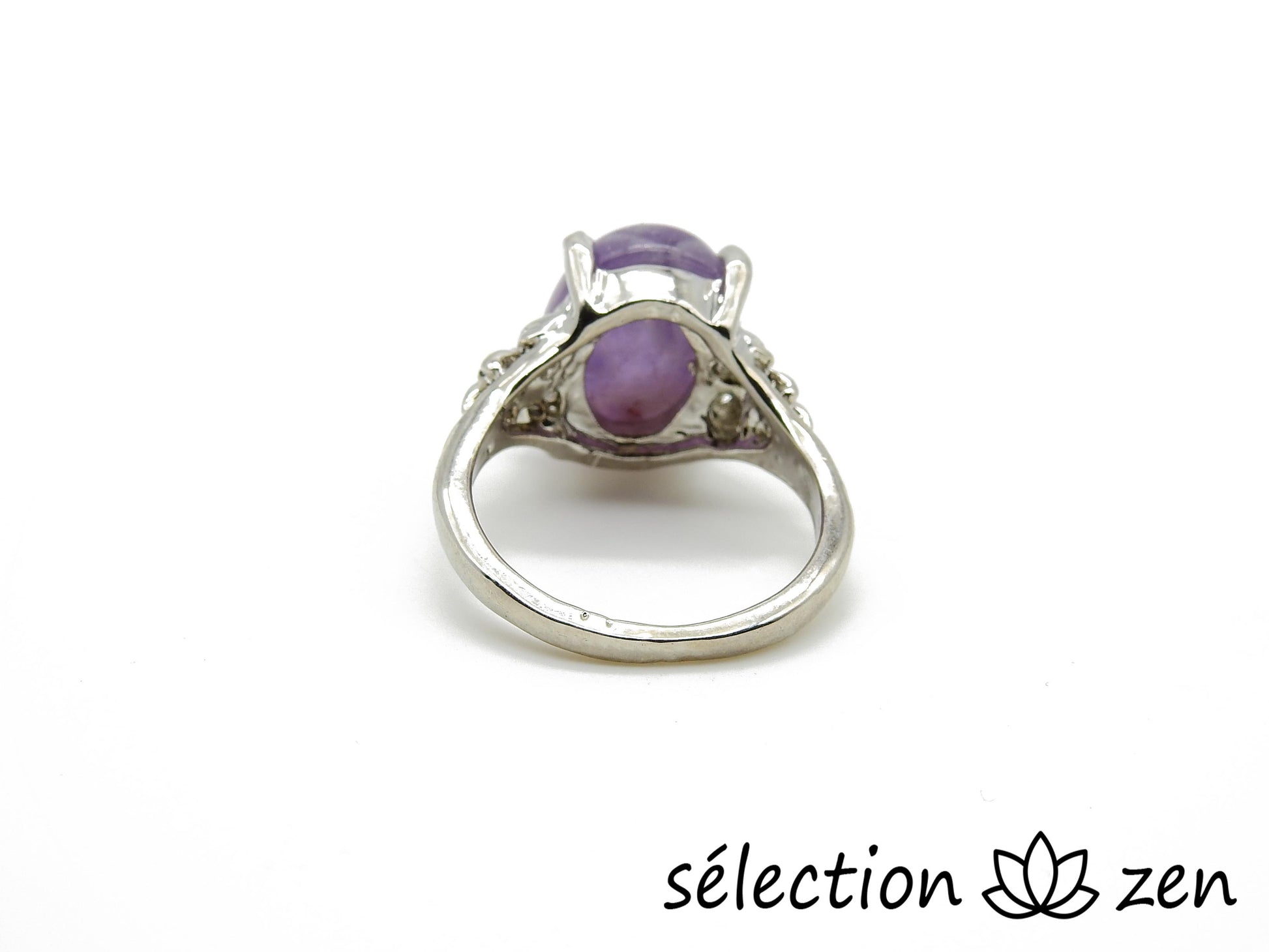 17mm bague amethyste selection zen