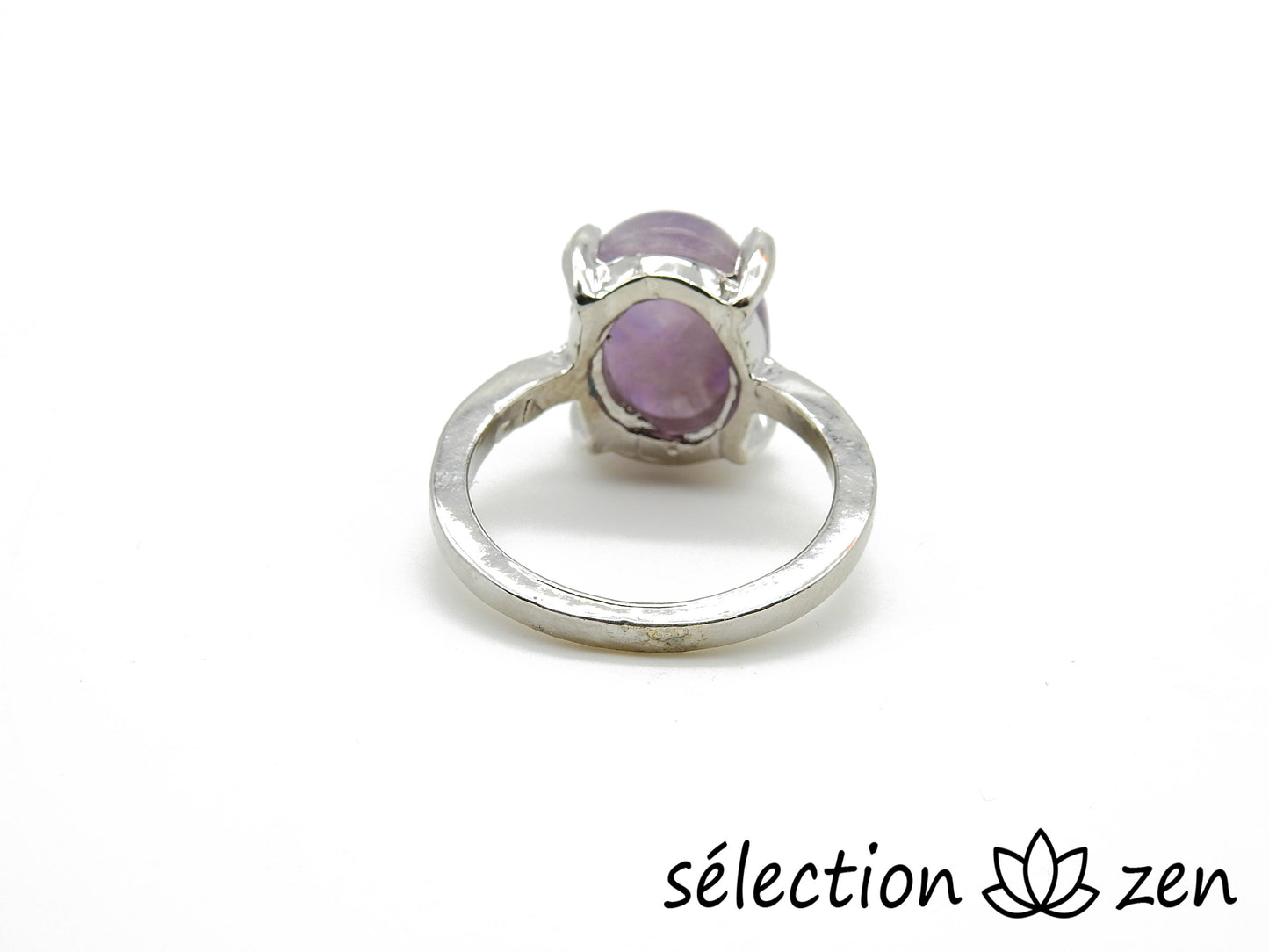 bague amethyste 17mm selection-zen