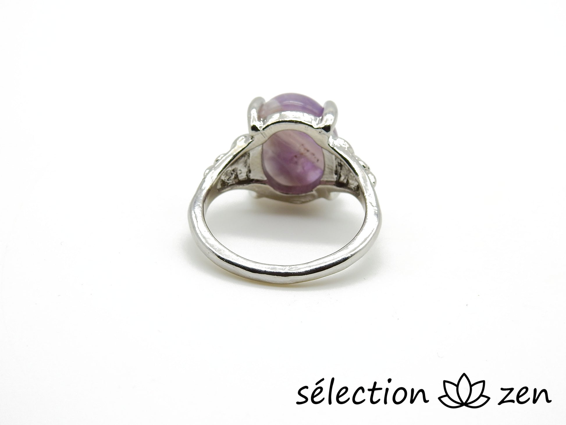 selection zen améthyste bague 17mm