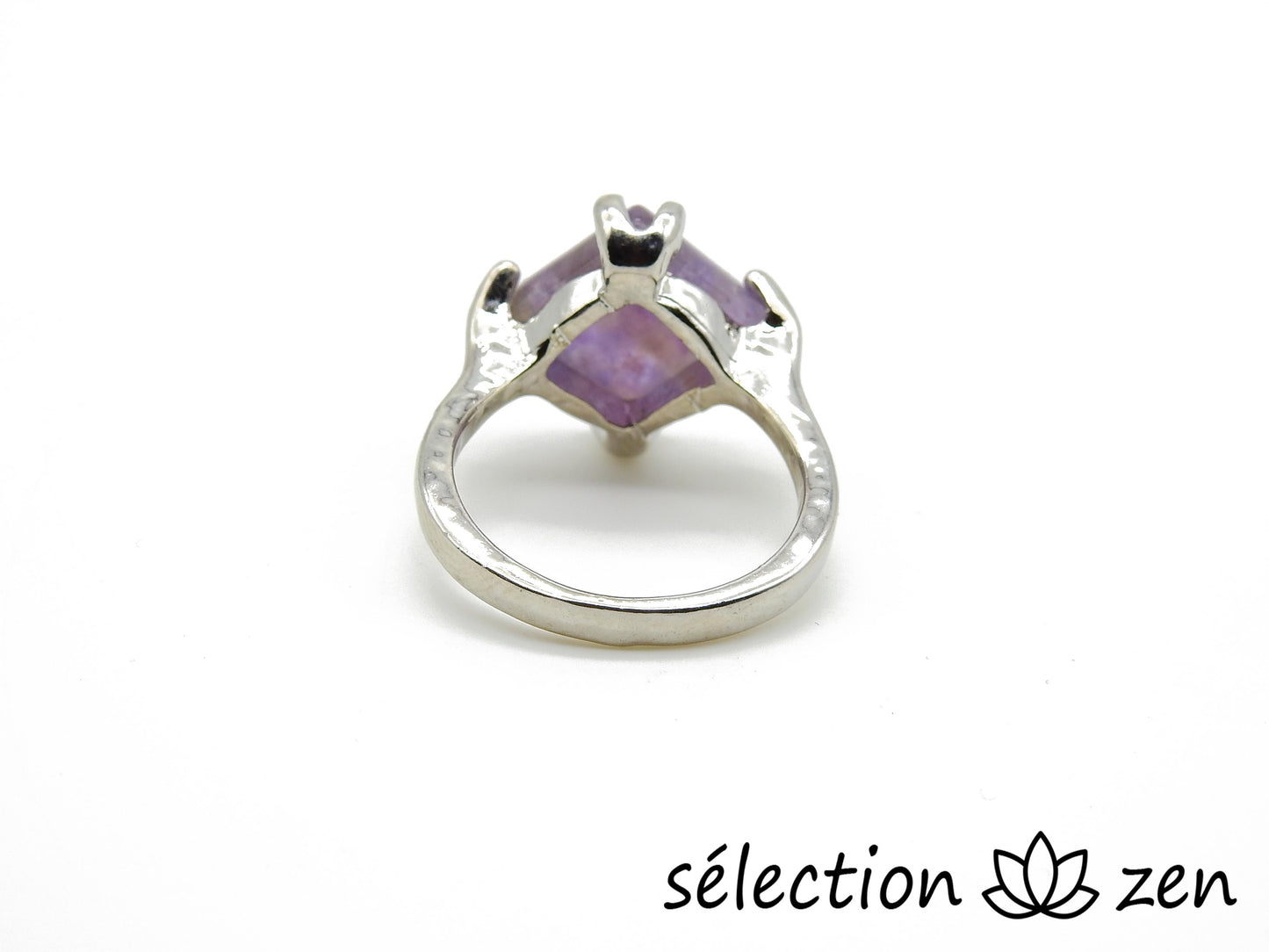 selection-zen bague amethyste 17mm