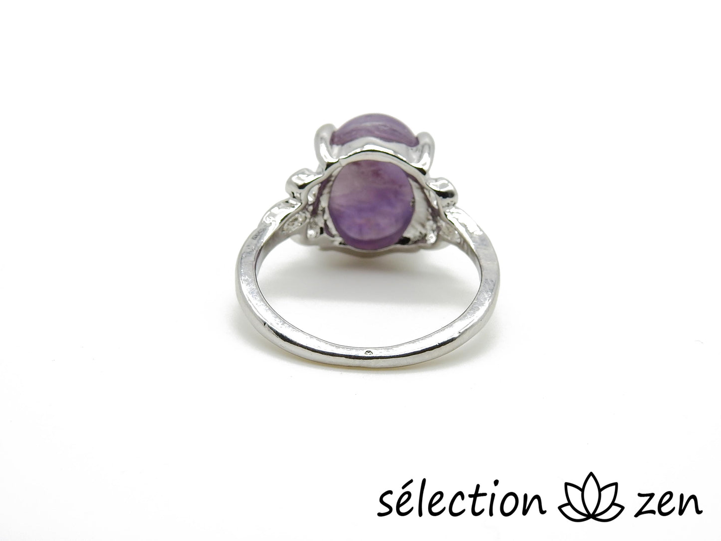 selection zen bague améthyste 19mm