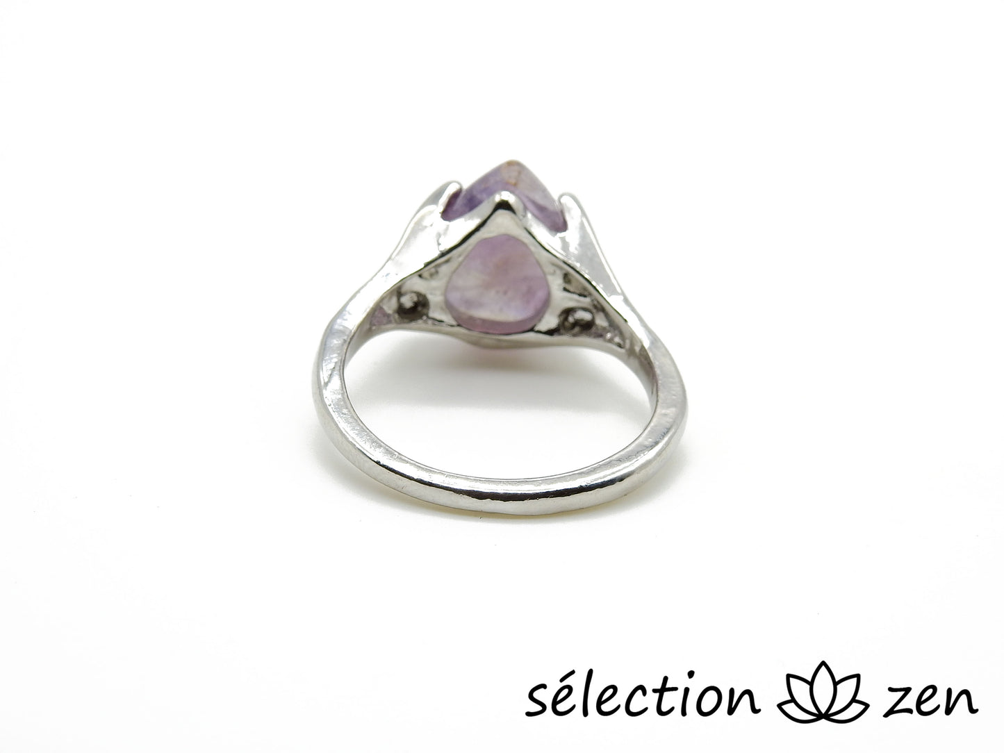 selection zen bague améthyste 19mm