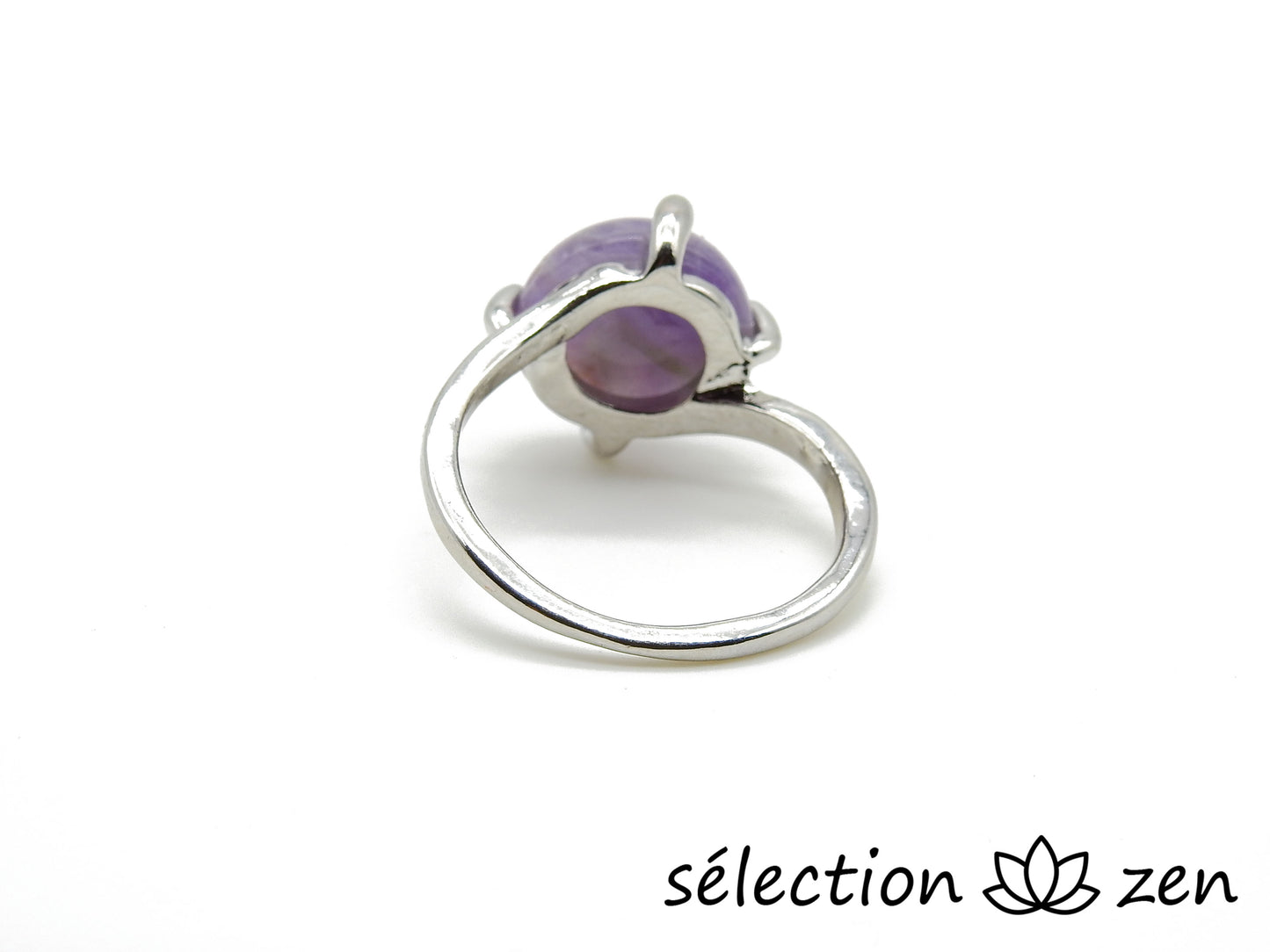 selection-zen bague améthyste 19mm