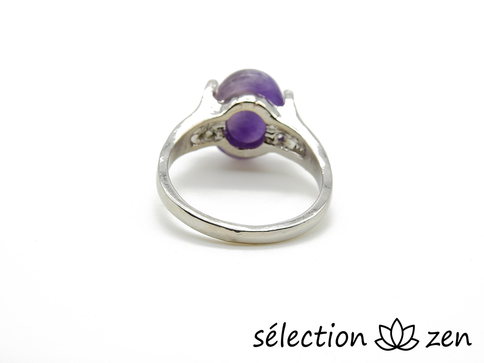 selection-zen bague améthyste 20mm