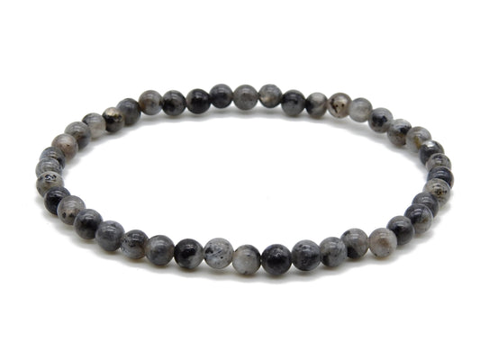 selection zen bracelet larvikite 4mm élastique