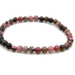 selection zen bracelet élastique rhodonite 4mm