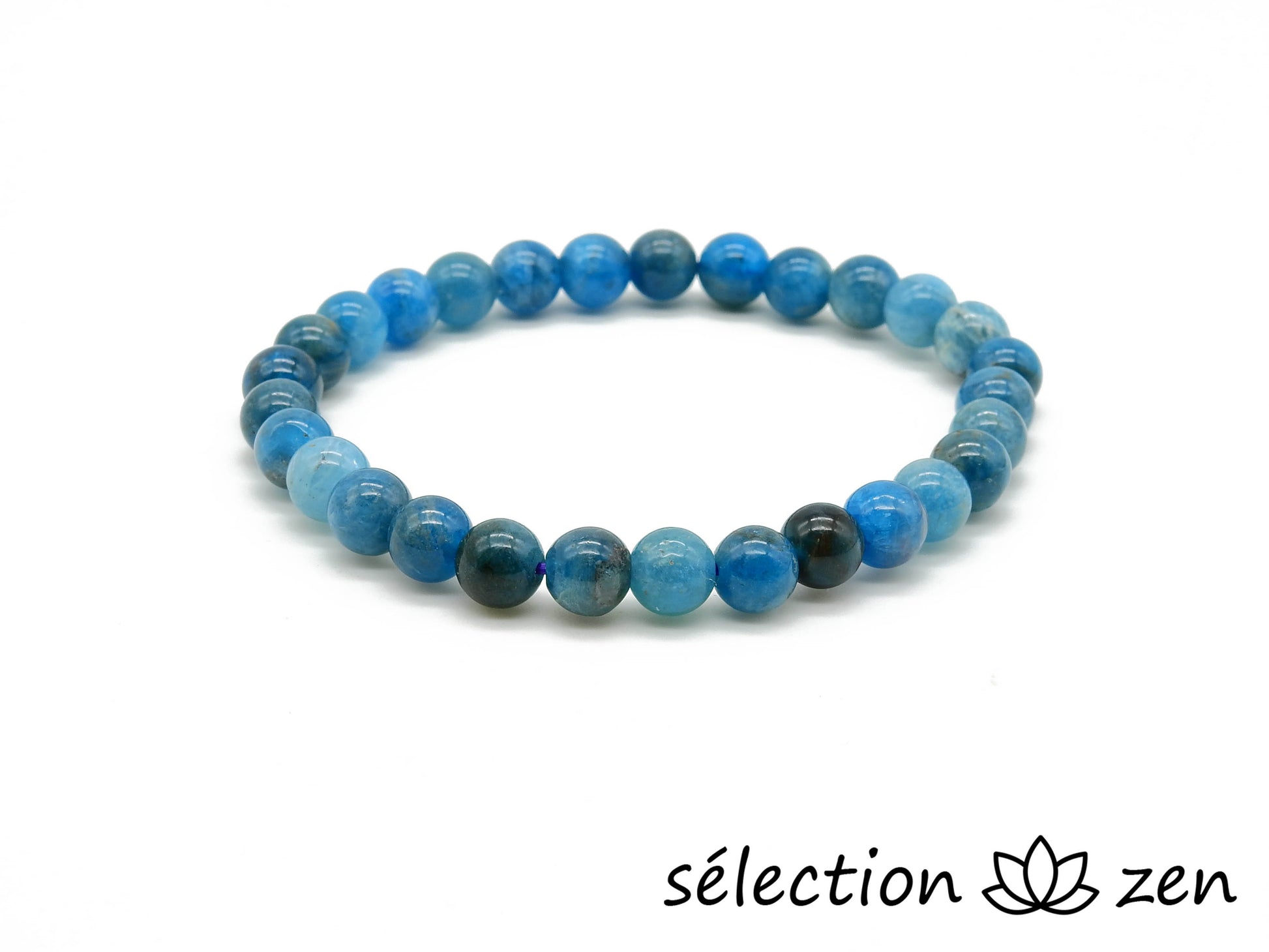 apatite 6mm bracelet selection zen