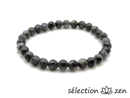 bracelet larvikite 6mm selection zen