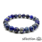 selection zen bracelet 8mm lapis lazuli