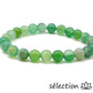 selection zen bracelet agate verte 8mm