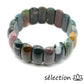 selection-zen racelet en agate indienne large