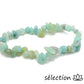 bracelet pierres irrégulières amazonite selection-zen