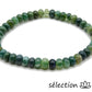 selection zen bracelet perles plates 6mm agate mousse