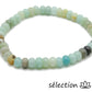 amazonite bracelet perles plates 6mm selection-zen