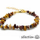 bracelet jaspe mokaite réglable doré pierres irrégulières selection-zen