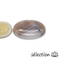 cabochon agate grise 30x40mm selection-zen