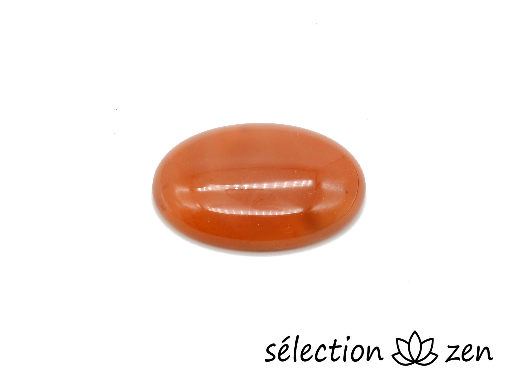 selection zen cabochon 30x40mm agate rouge