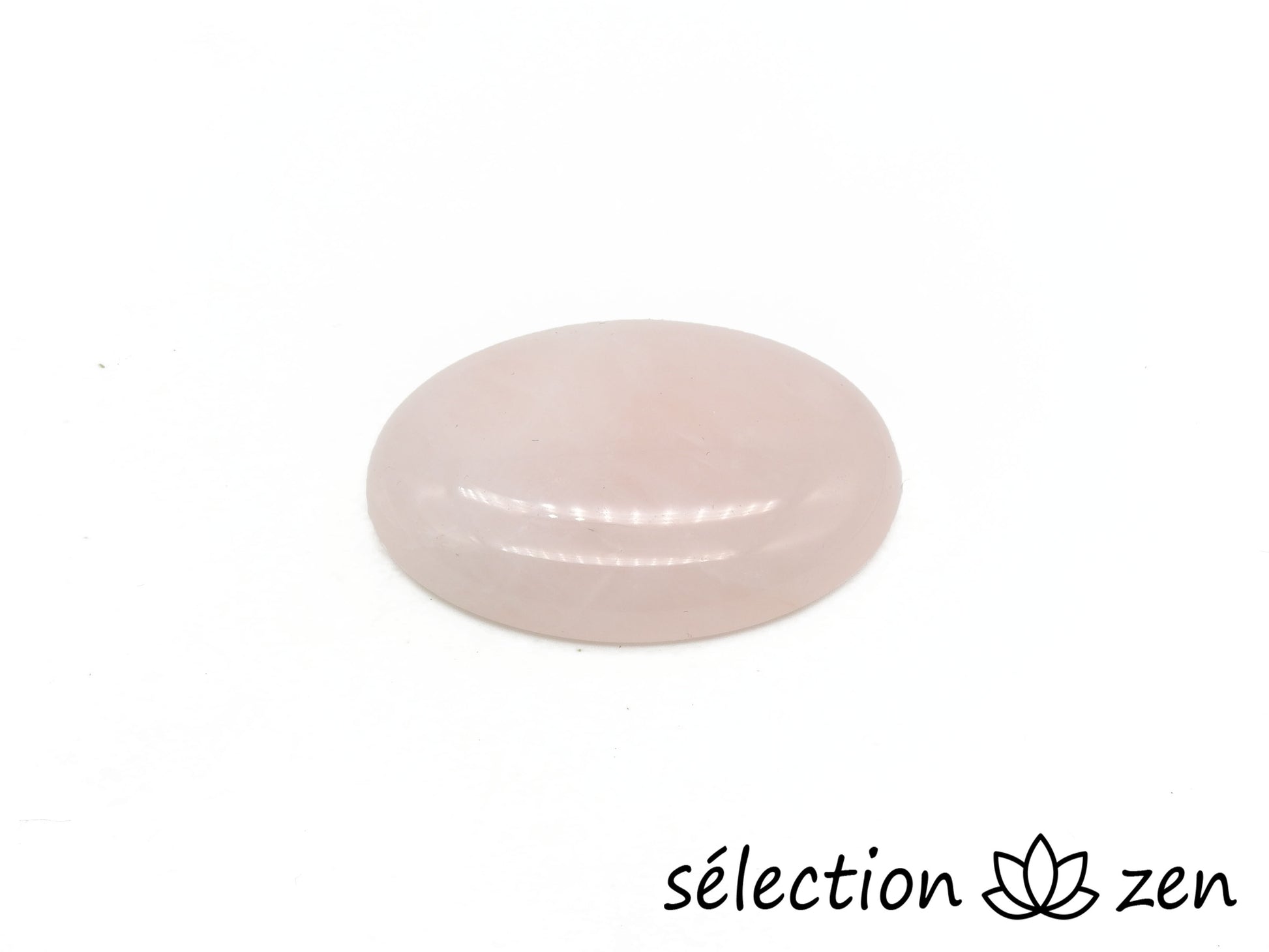 selection-zen cabochon 30x40mm quartz rose