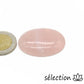 quartz rose cabochon 30x40mm selection-zen