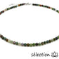 selection zen collier 4mm agate indienne chaine argentée