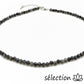 collier larvikite 4mm argenté selection-zen