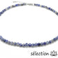 collier argenté 4mm sodalite selection-zen