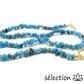 selection zen collier pierres irrégulières apatite élégance