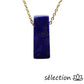 collier pierre sur chaine dorée lapis lazuli selection-zen