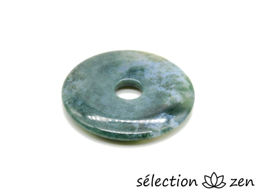 selection zen donut pi chinois 3,9cm agate indienne