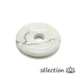 selection-zen donut pi chinois 3cm howlite blanche