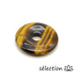 pi chinois donut 2,9cm oeil de tigre jaune selection-zen