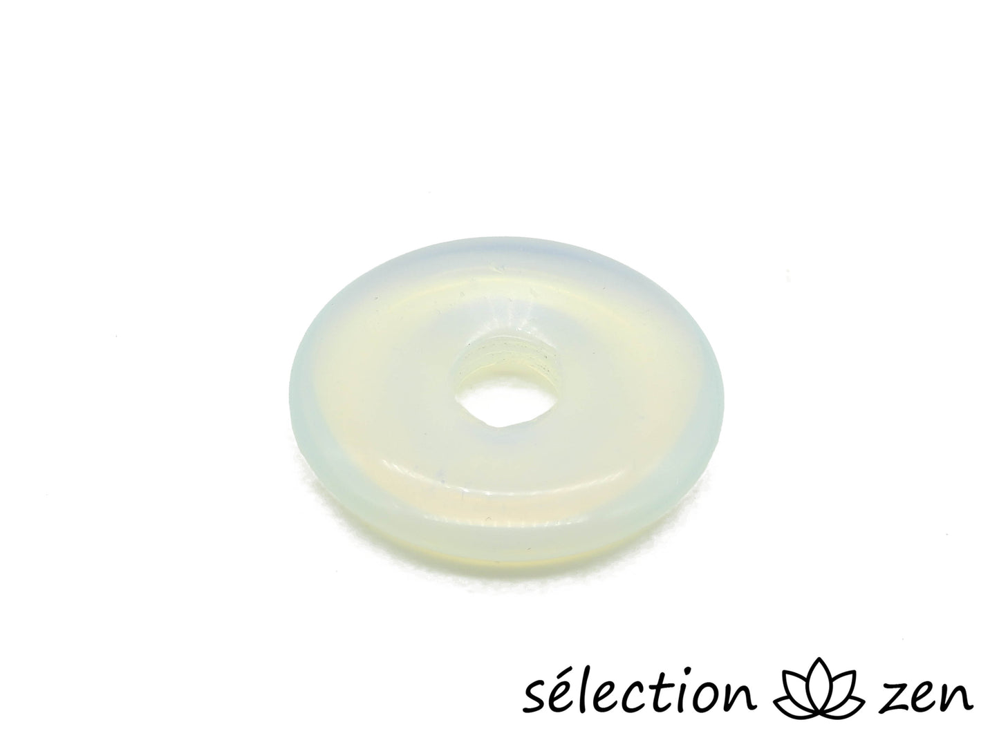 selection zen pi chinois 2,9cm donut opalite 