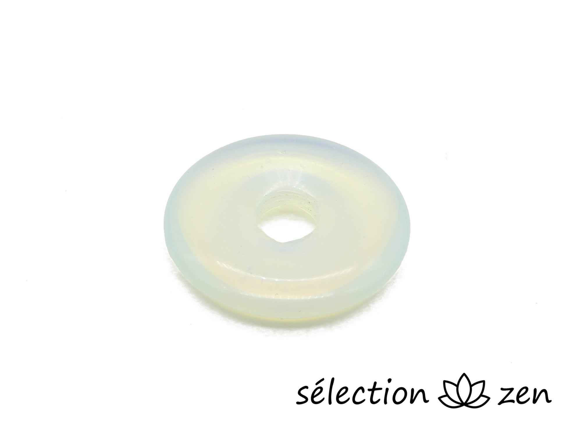 selection zen pi chinois 2,9cm donut opalite 