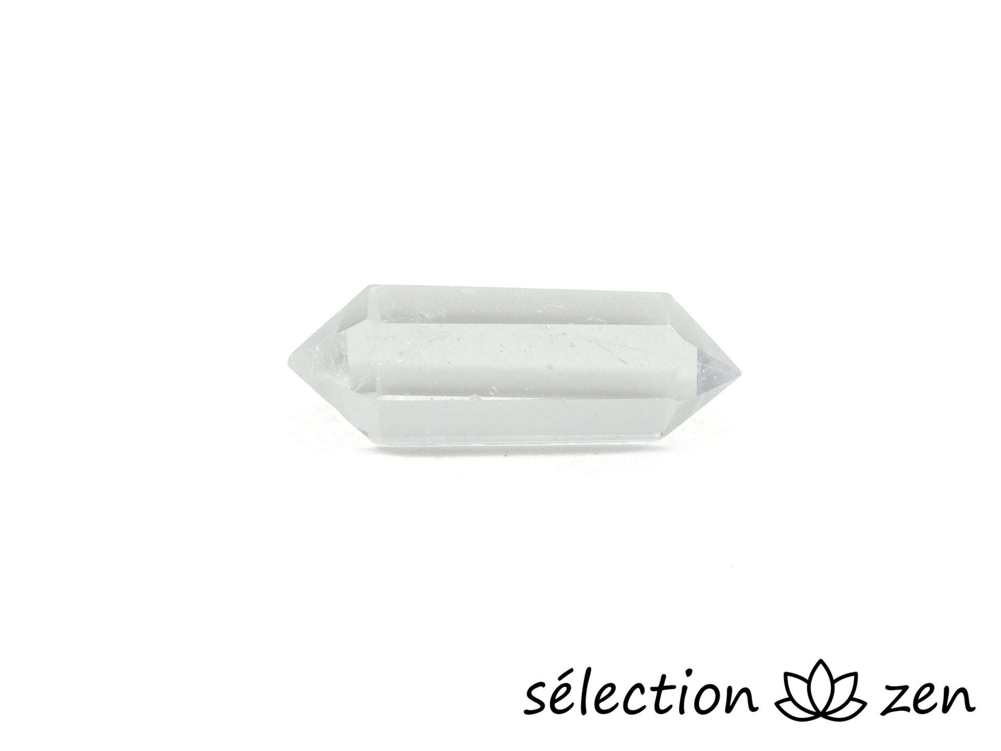 cristal de roche double pointe selection-zen