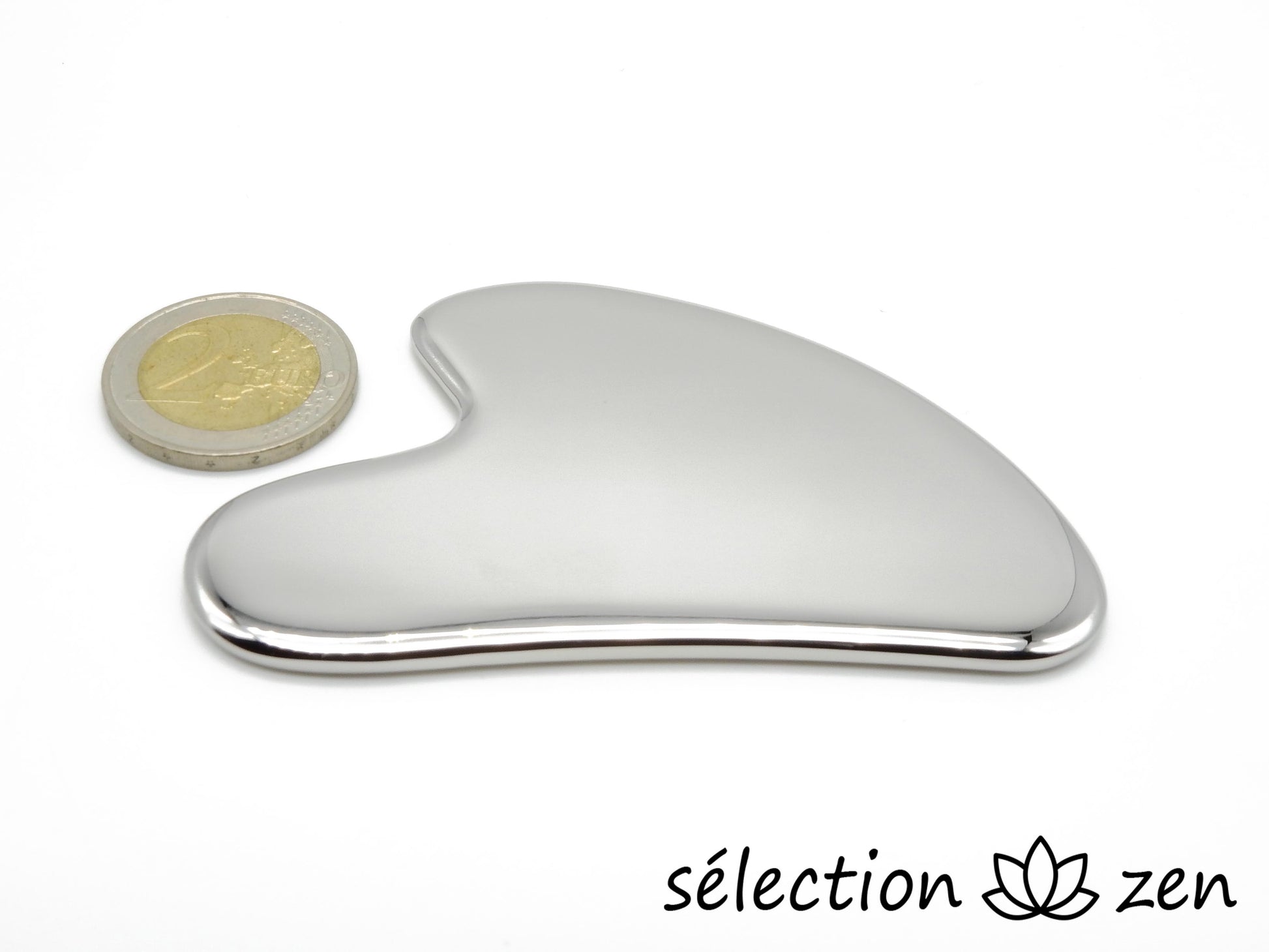 selection-zen gua sha acier inoxydable grand modèle