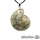 pendentif ammonite selection zen