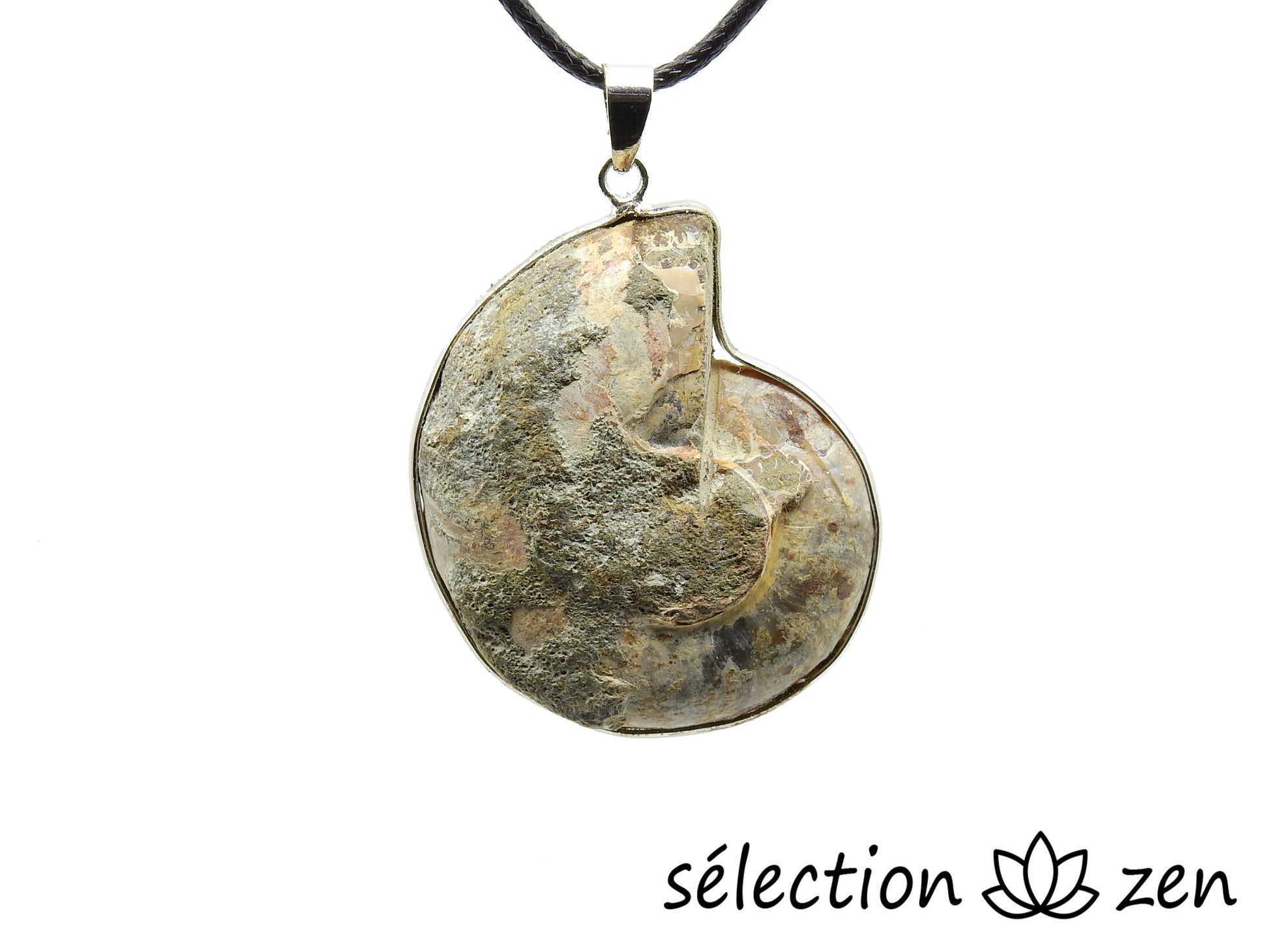 pendentif ammonite selection zen