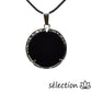 onyx noir brillant pendentif arbre de vie selection zen