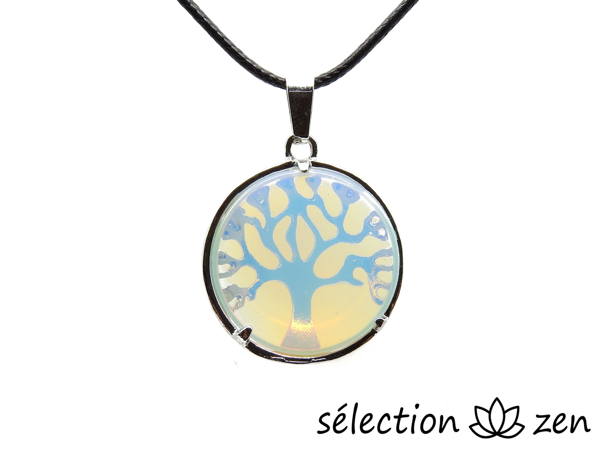 arbre de vie opalite pendentif selection zen