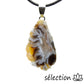 pendentif druse agate noire selection-zen